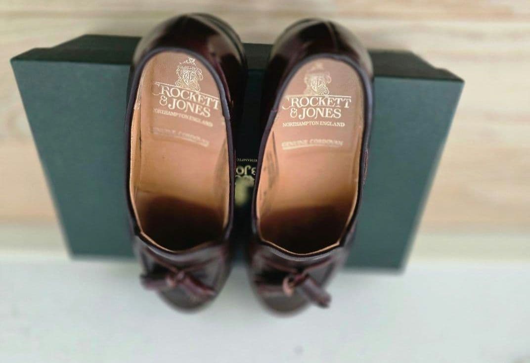 【専用品】※着用4回極美品＆コードバン　クロケット　CAVENDISHI2 5E