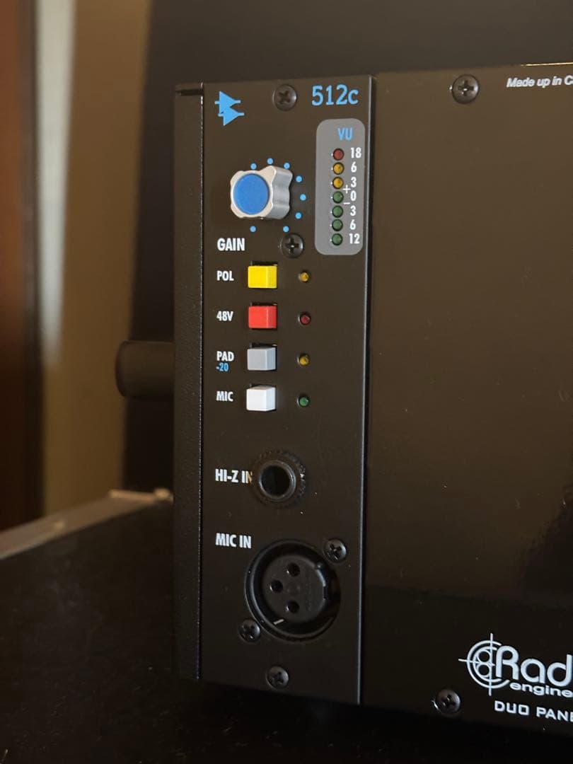 API500 シリーズ API 512c マイクプリアンプ