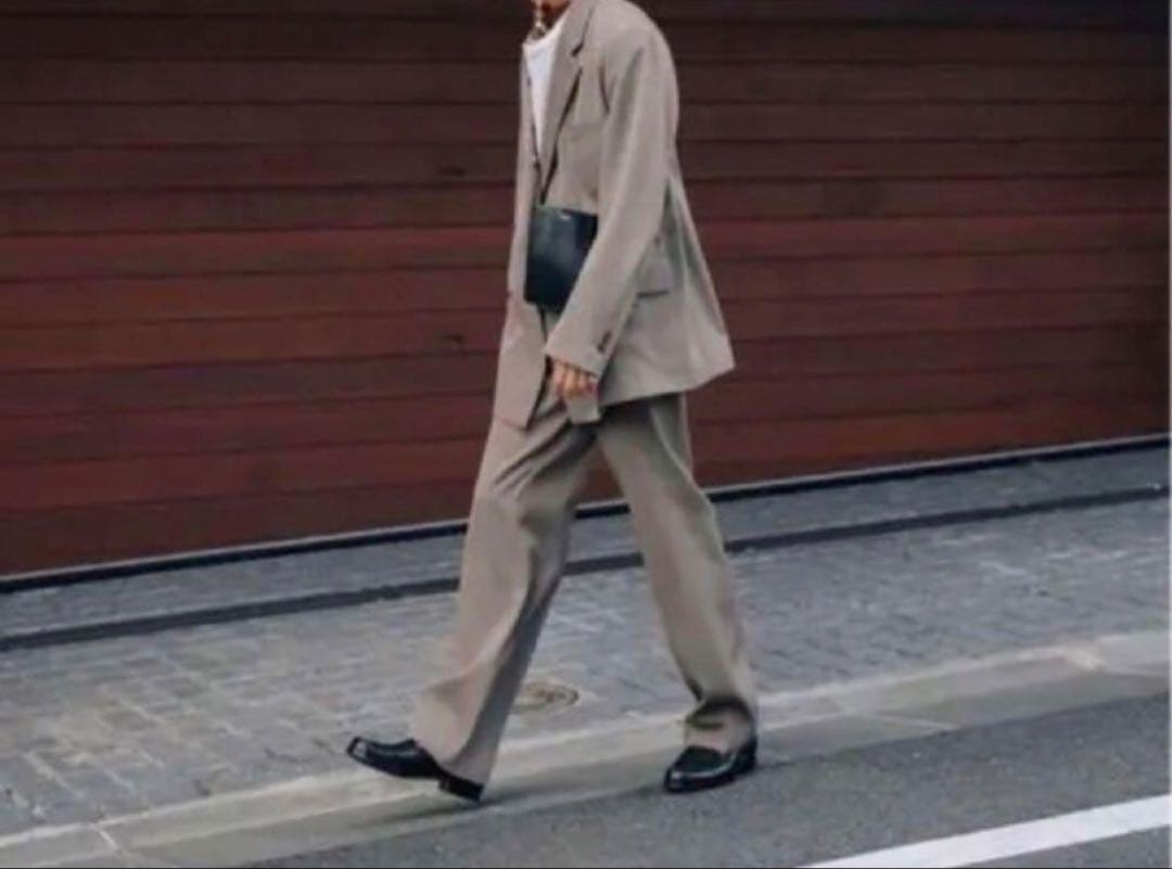 パンツ auralee wool max gabardine slacks pants