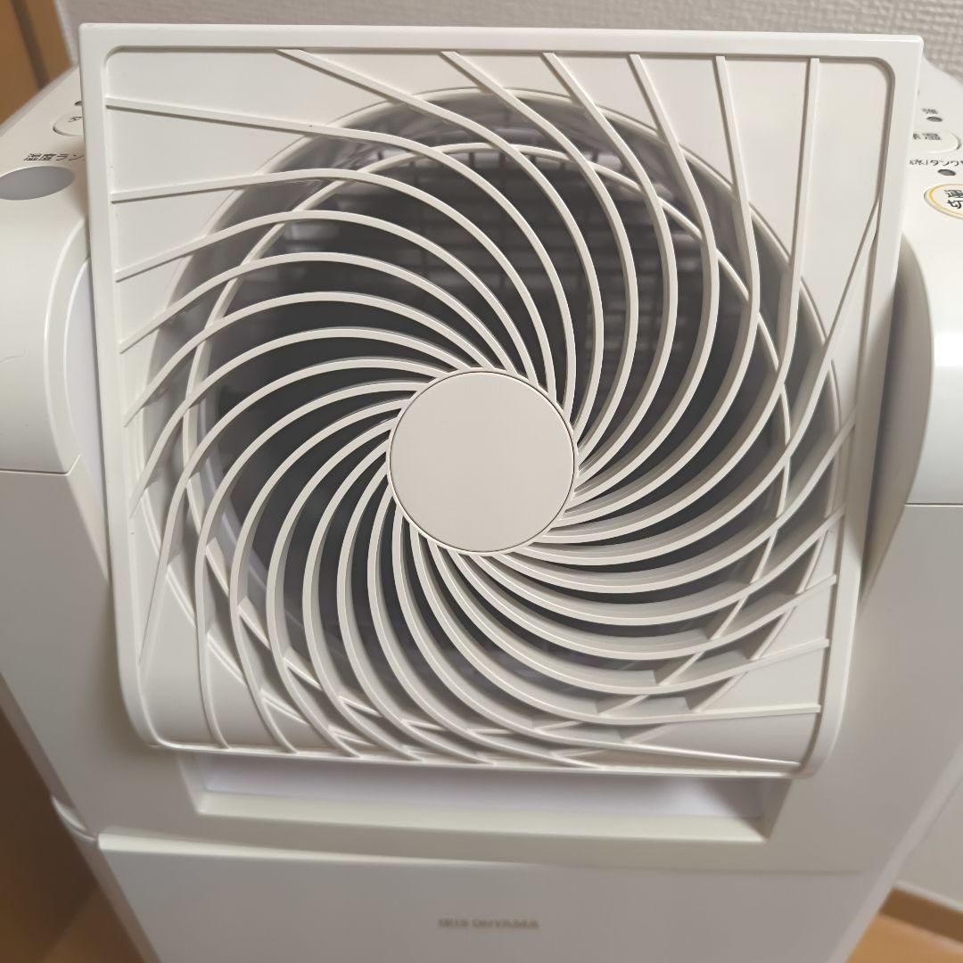 アイリスオーヤマ　IJDC-K80-W サーキュレーター　衣類乾燥除湿機　22年