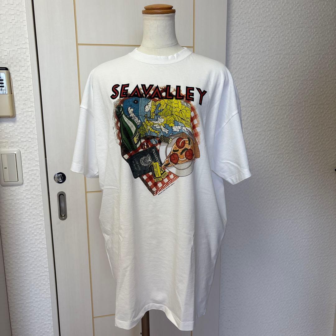SEA SEAVALLEY グラフィックTシャツ ホワイト 2
