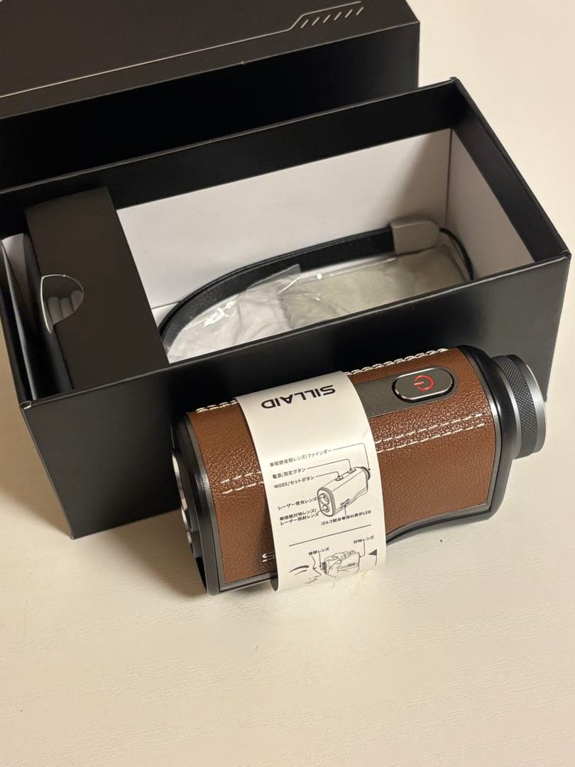 ★美品　SILLAID ゴルフレーザー距離計 mini VM1 ブラウン