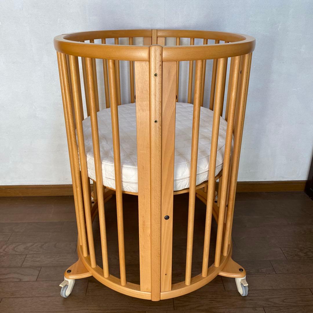 STOKKE スリーピーベッド ミニ 付属品付き 【山】