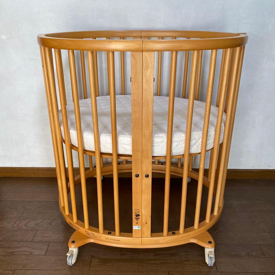 STOKKE スリーピーベッド ミニ 付属品付き 【山】