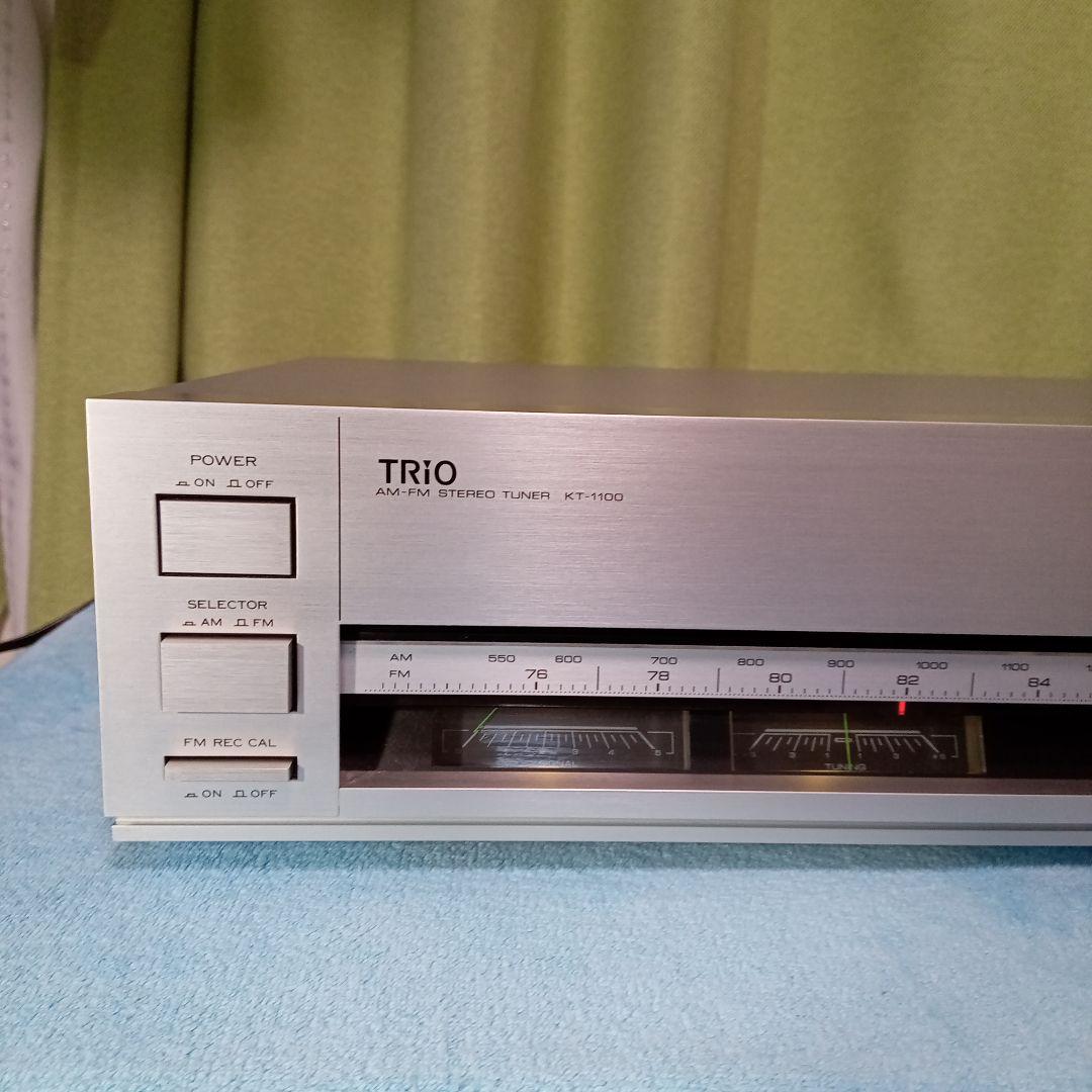 TRIO AM FM ステレオチューナー KT 1100