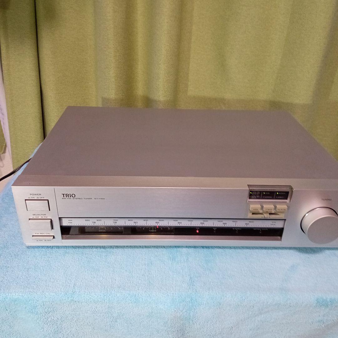 TRIO AM FM ステレオチューナー KT 1100