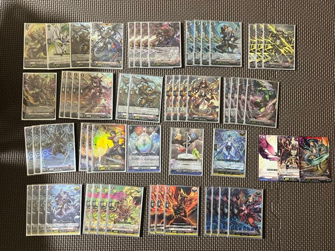 ヴァンガード　ヴァルガドラグレス　デッキ　スリーブ　デッキケース　プレイマット付