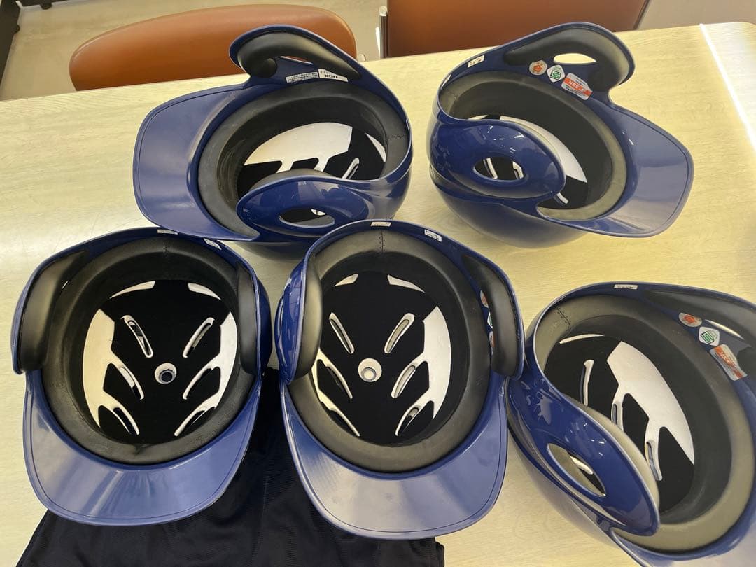 JSA ヘルメット 5個セット 青　SSK