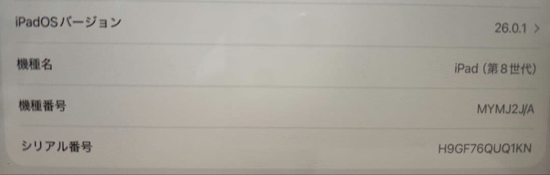 iPad 第8世代 32GB ゴールド WiFi+Cellular シルバー