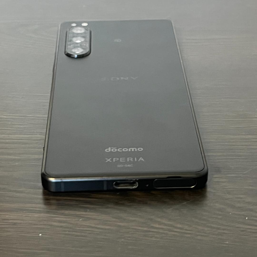 【中古品】ドコモ Xperia 5 IV SO-54C 128GB 黒【動確済】