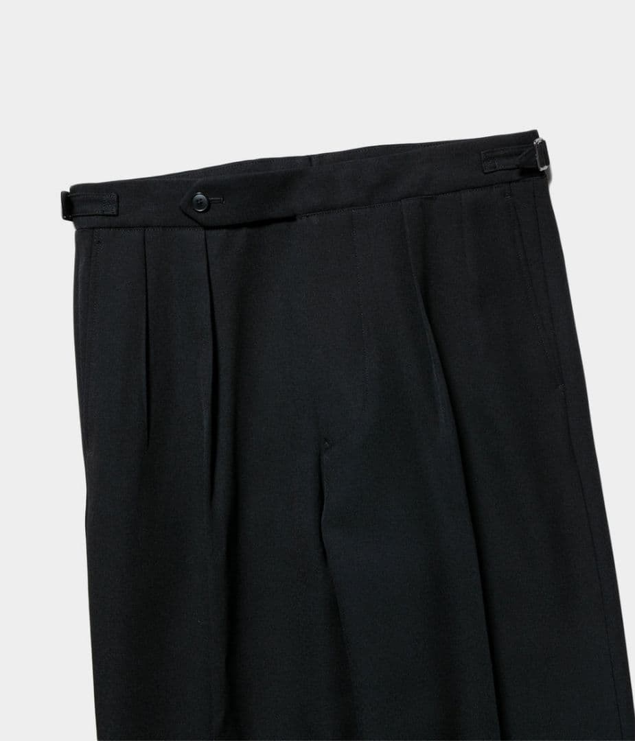 パンツ HEUGN Aaron Gabardine Black 24aw