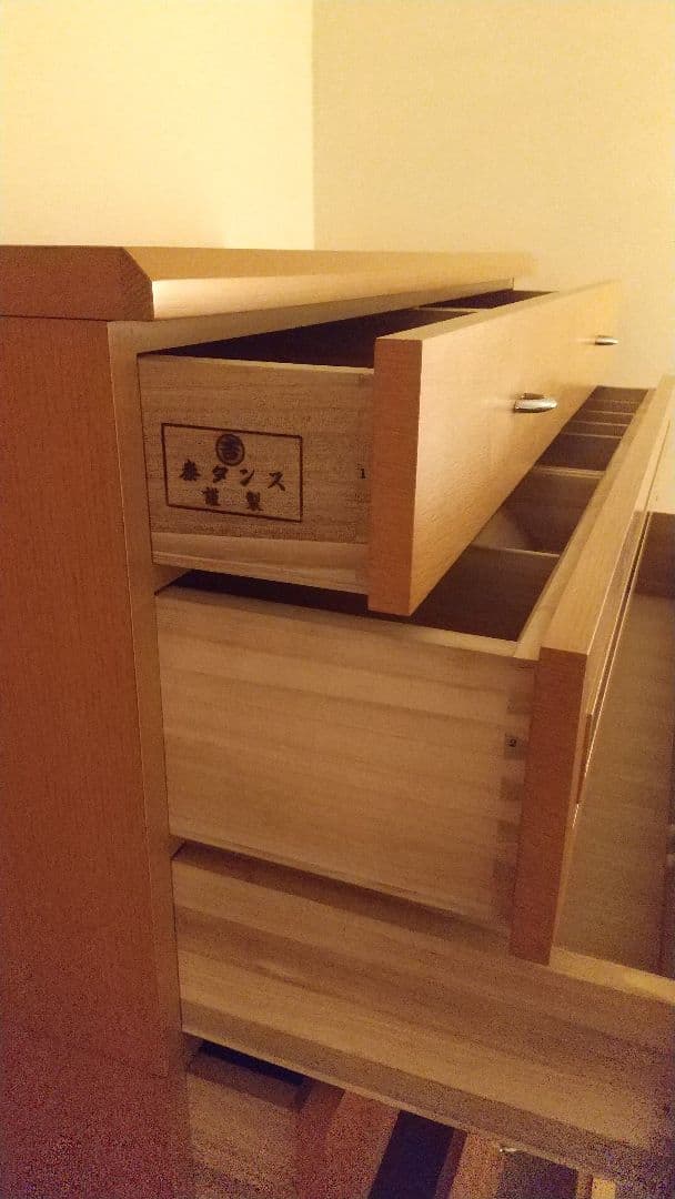 お値下げ中♪ 府中家具 × 秦たんす 天然木 桐材 キャビネット