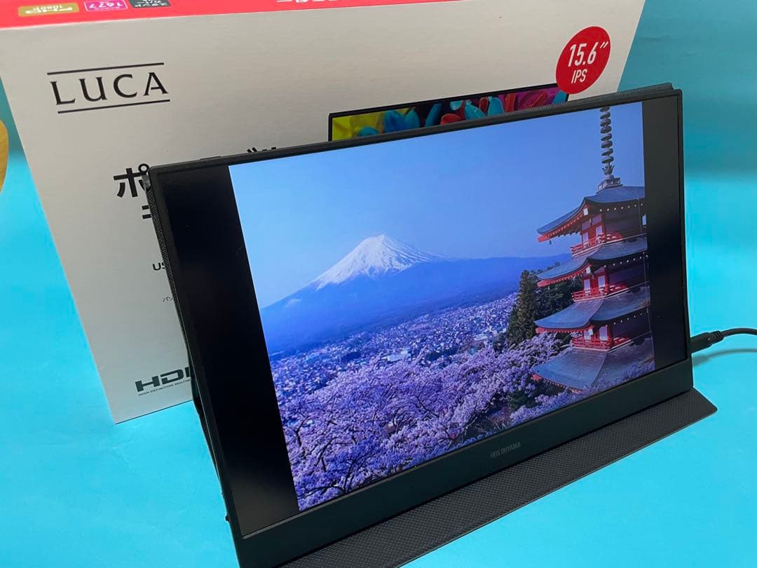 LUCA 15.6インチポータブルモニター　ILD-A1616 アイリスオーヤマ