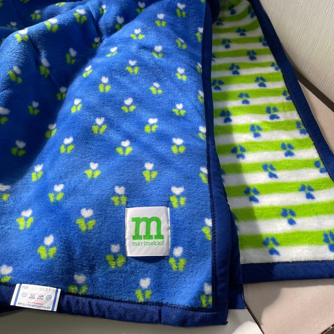 レア 新品未使用 マリメッコ marimekko 毛布