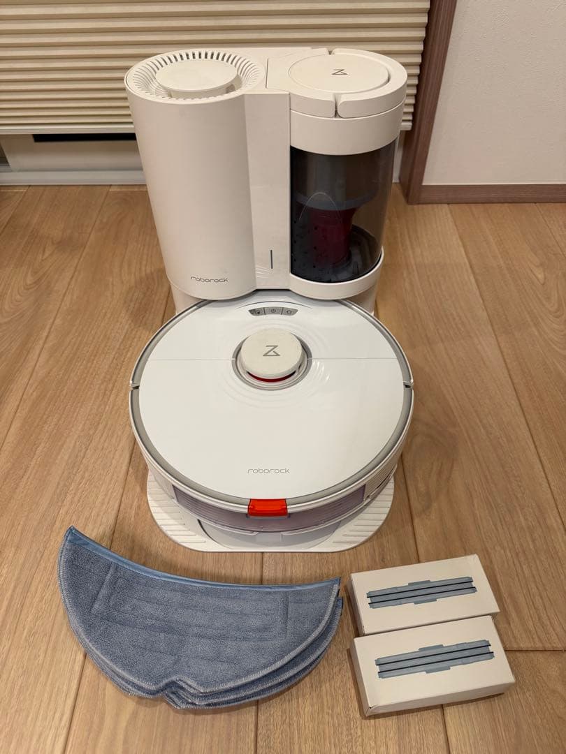 Roborock S7+ ロボット掃除機・自動ゴミ収集ドック付き