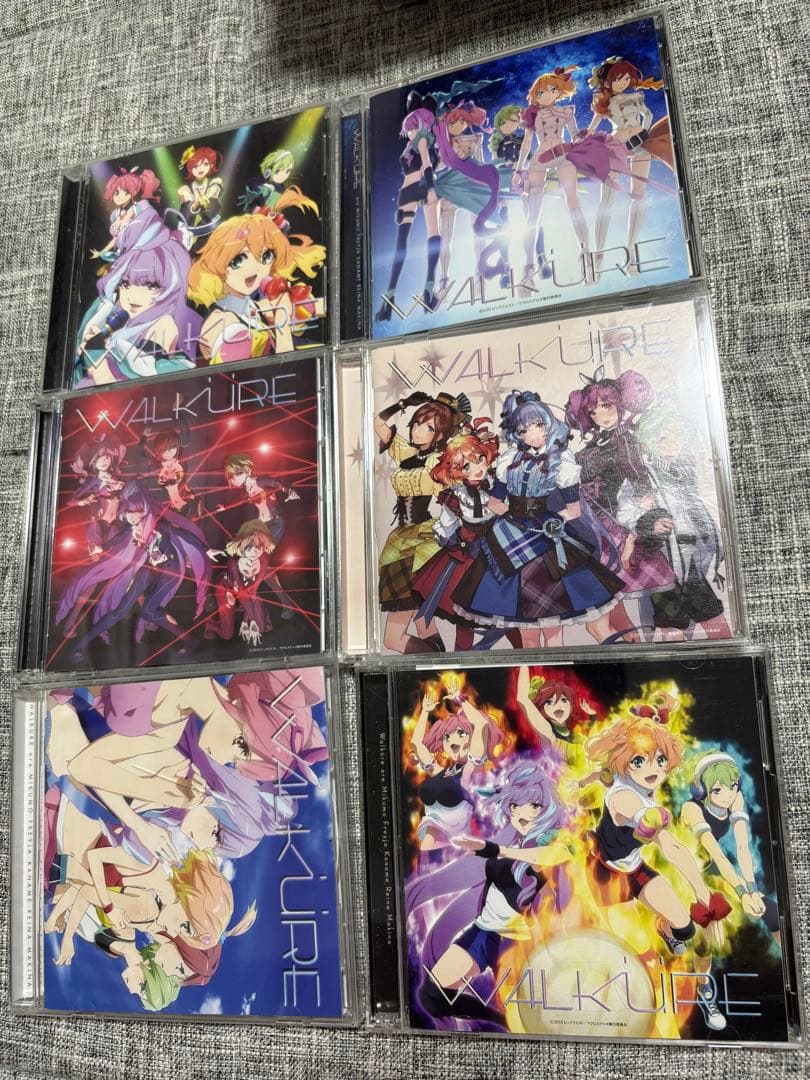 ワルキューレ CD 6枚セット　初回限定版