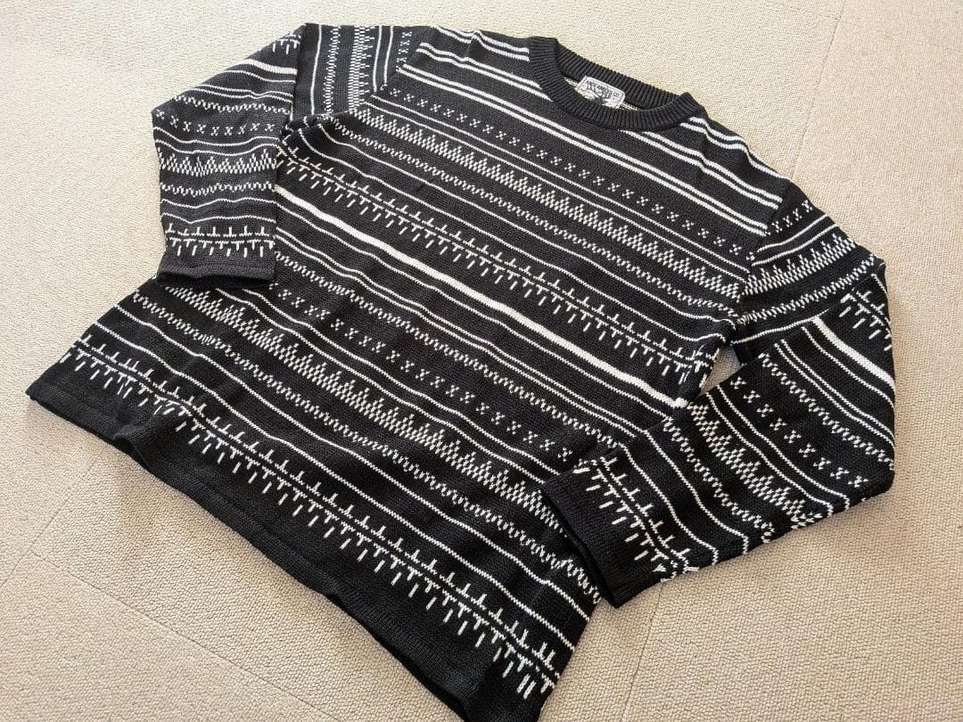 アンドファミリーズ スプリング フィールド セーター ジャガード ニット L