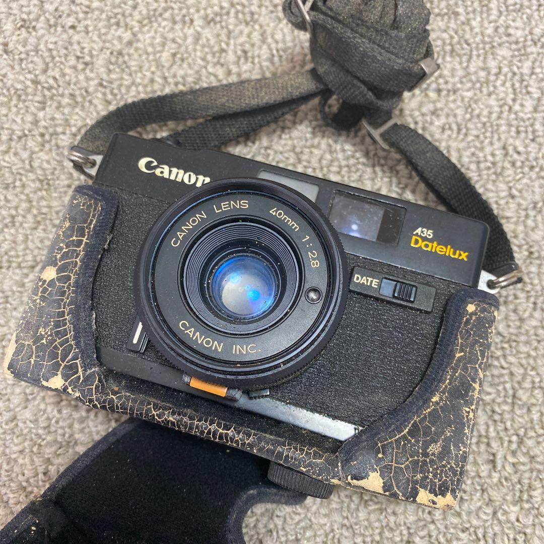 【昭和レトロ】Canon キヤノン A35 Datelux ジャンク扱い