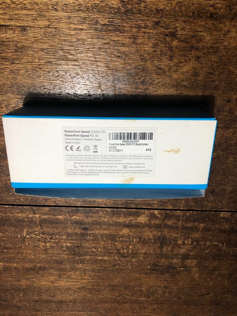 Anker PowerCore Speed 20000 PD モバイルバッテリー