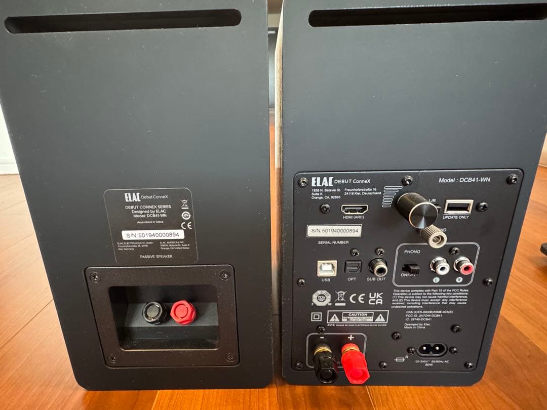 ELAC Debut ConneX DCB41 元箱付き・アップデート済み