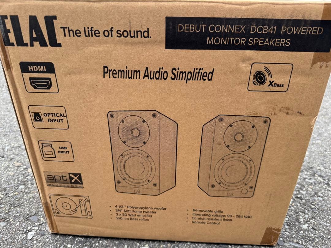 ELAC Debut ConneX DCB41 元箱付き・アップデート済み