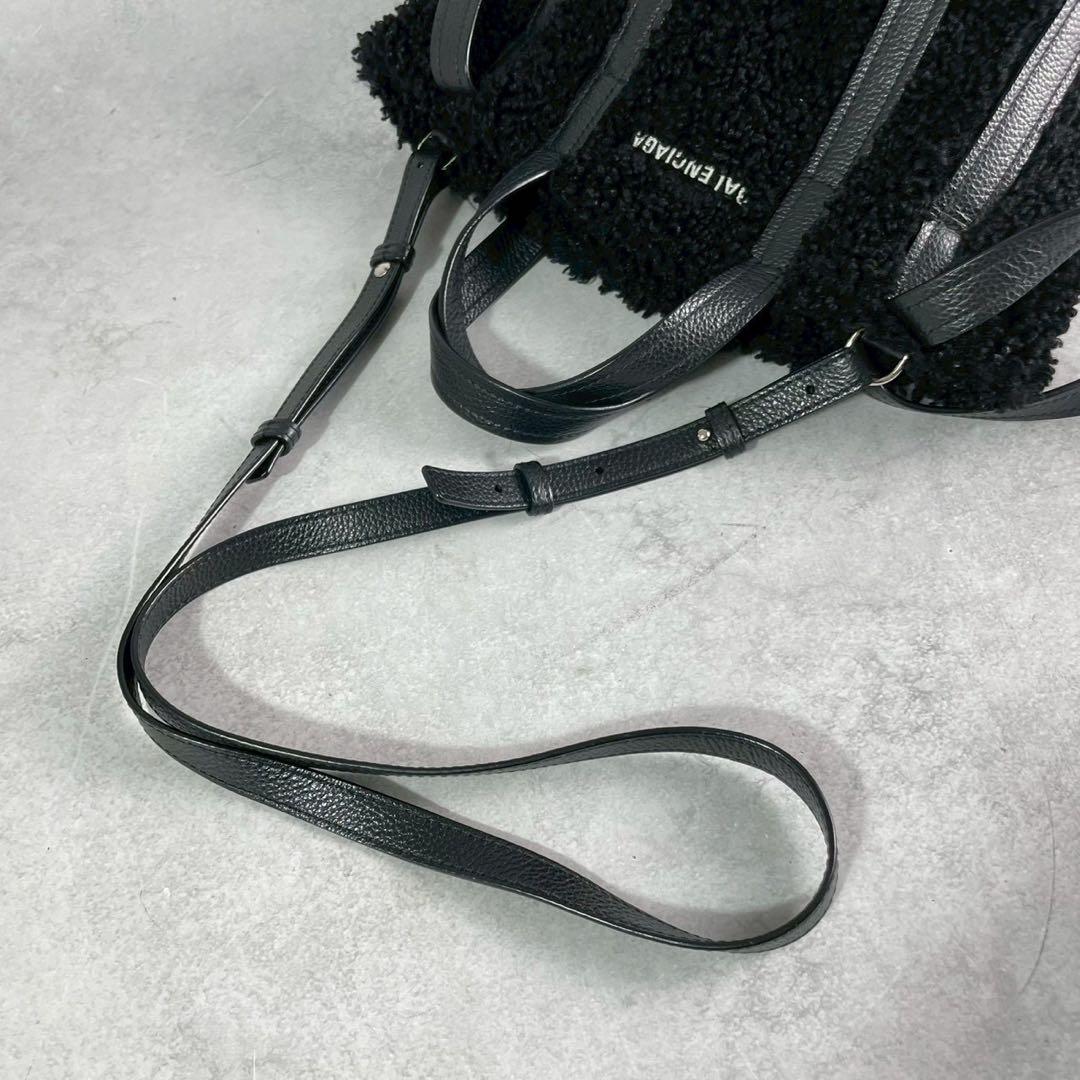 【極美品】バレンシアガ エブリデイ XS ノースサウス 黒 ショルダーバッグ