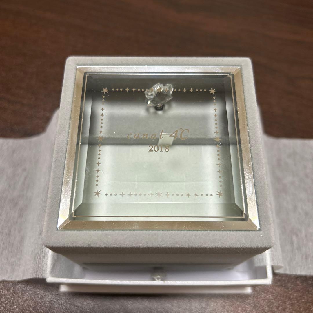 canal 4℃ k10ダイヤモンド ドロップネックレス