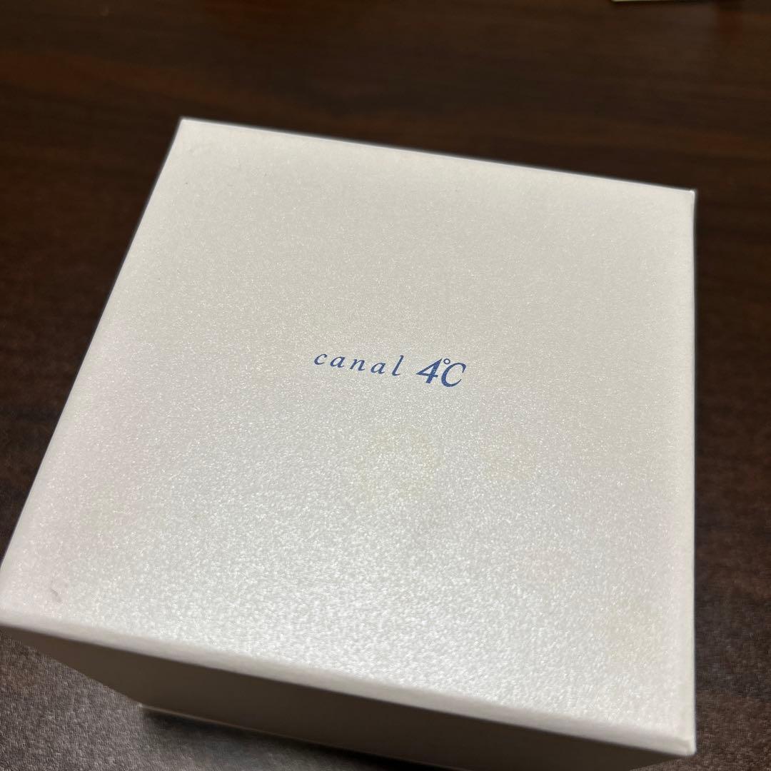 canal 4℃ k10ダイヤモンド ドロップネックレス