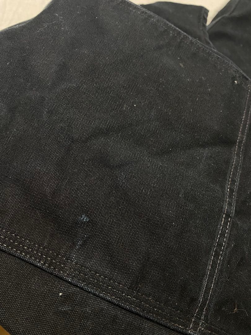 ひ*ろ様 Carhartt ブラックオーバーオール　カーハート　つなぎ