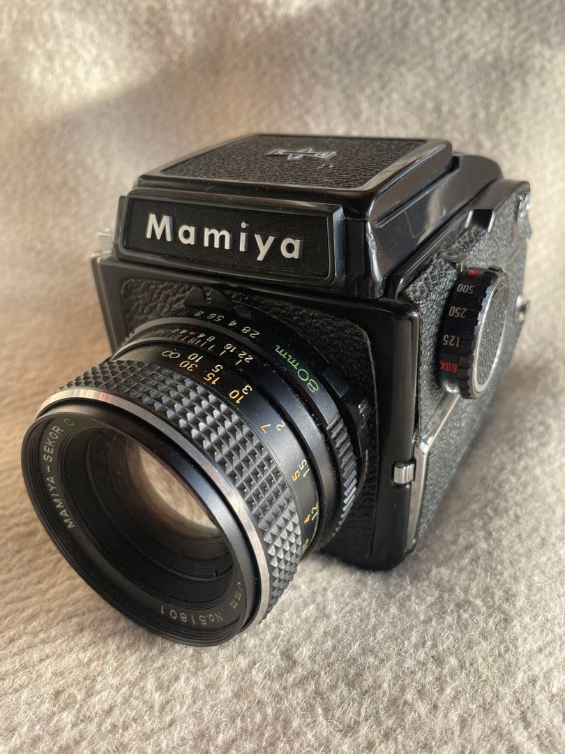 Mamiya M645 マミヤ 中判フィルムカメラ 80mm 不調箇所有