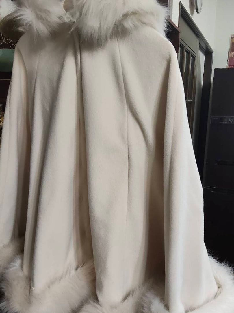  PARTY ロイヤルパーティー フードファーケープコート