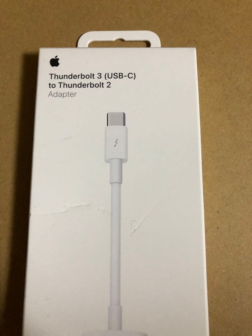 タンダーボルト3 アダプター　タンダーボルト2ケーブル Thunderbolt2