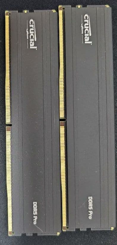 Crucial DDR5 Pro メモリ 16×2 32GB
