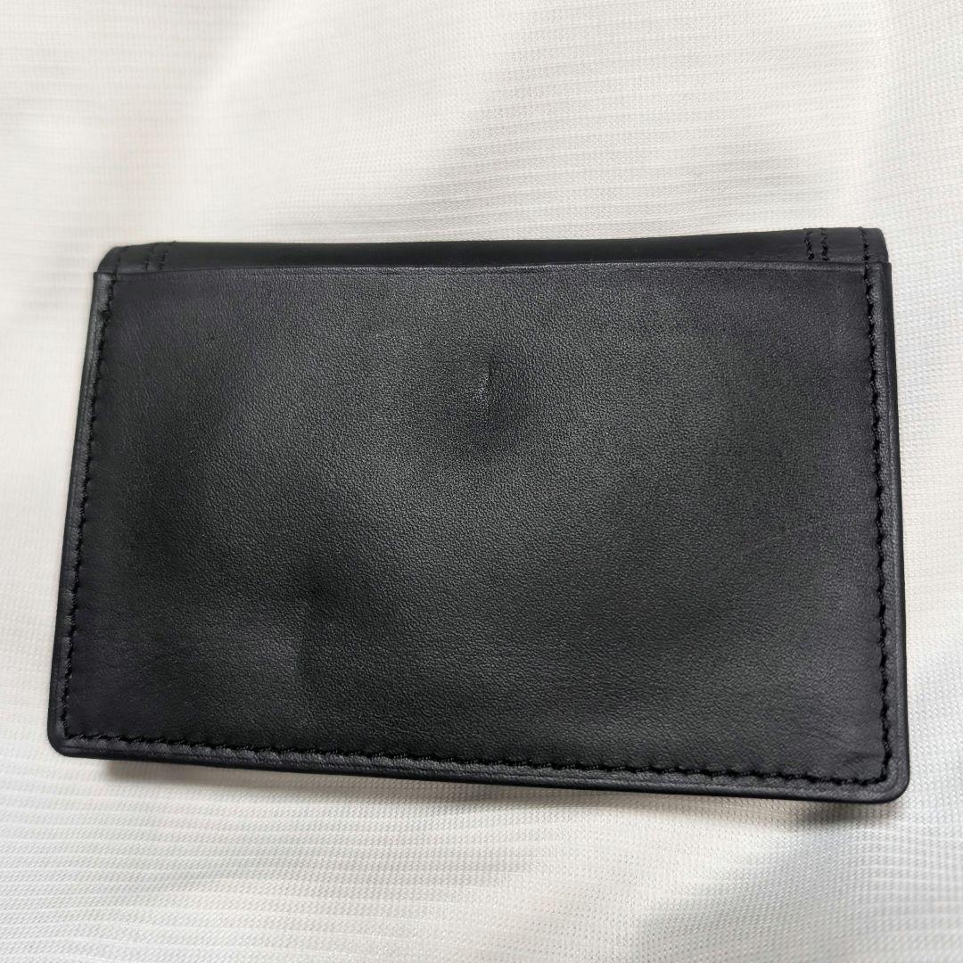 【YVES SAINT LAURENT】リアルレザーパスケース・名刺入れ