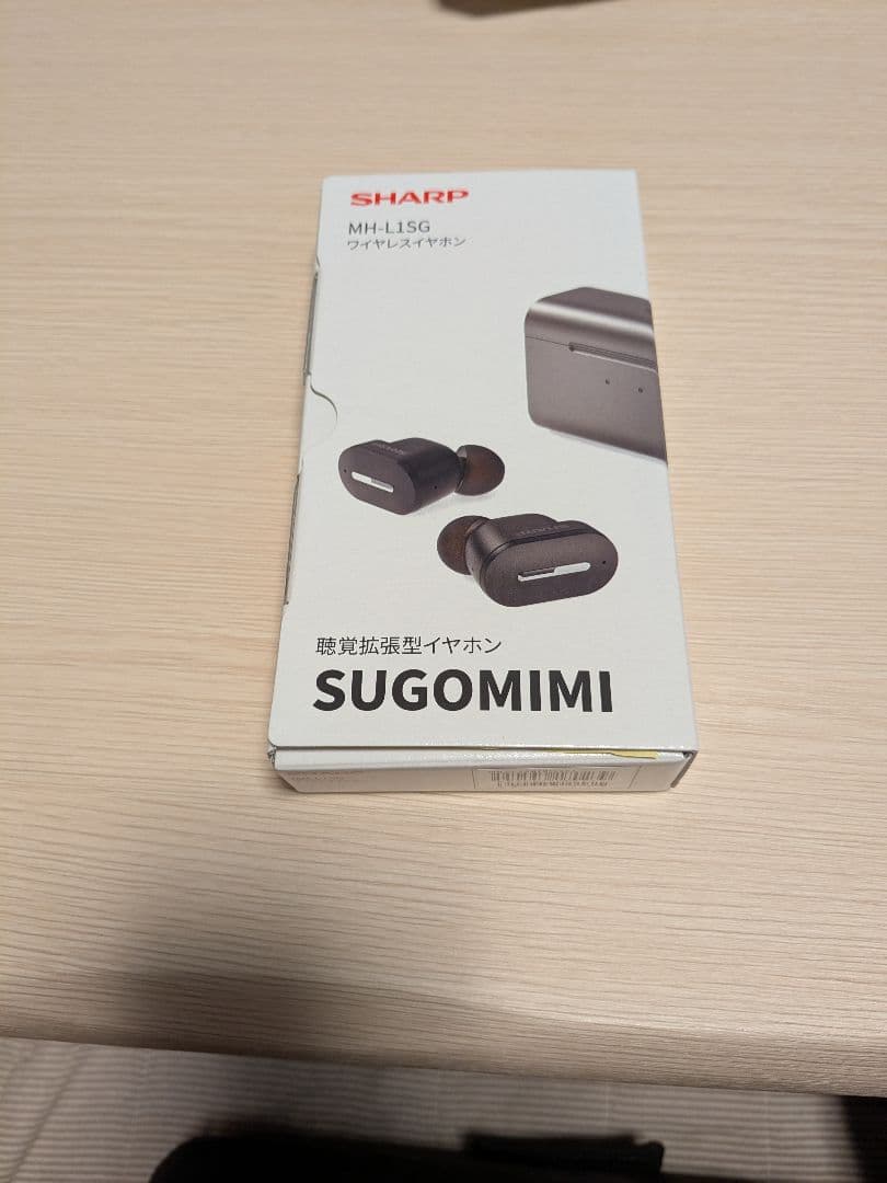 SHARP SUGOMIMI MH-L156 聴覚拡張型ワイヤレスイヤホン　黒