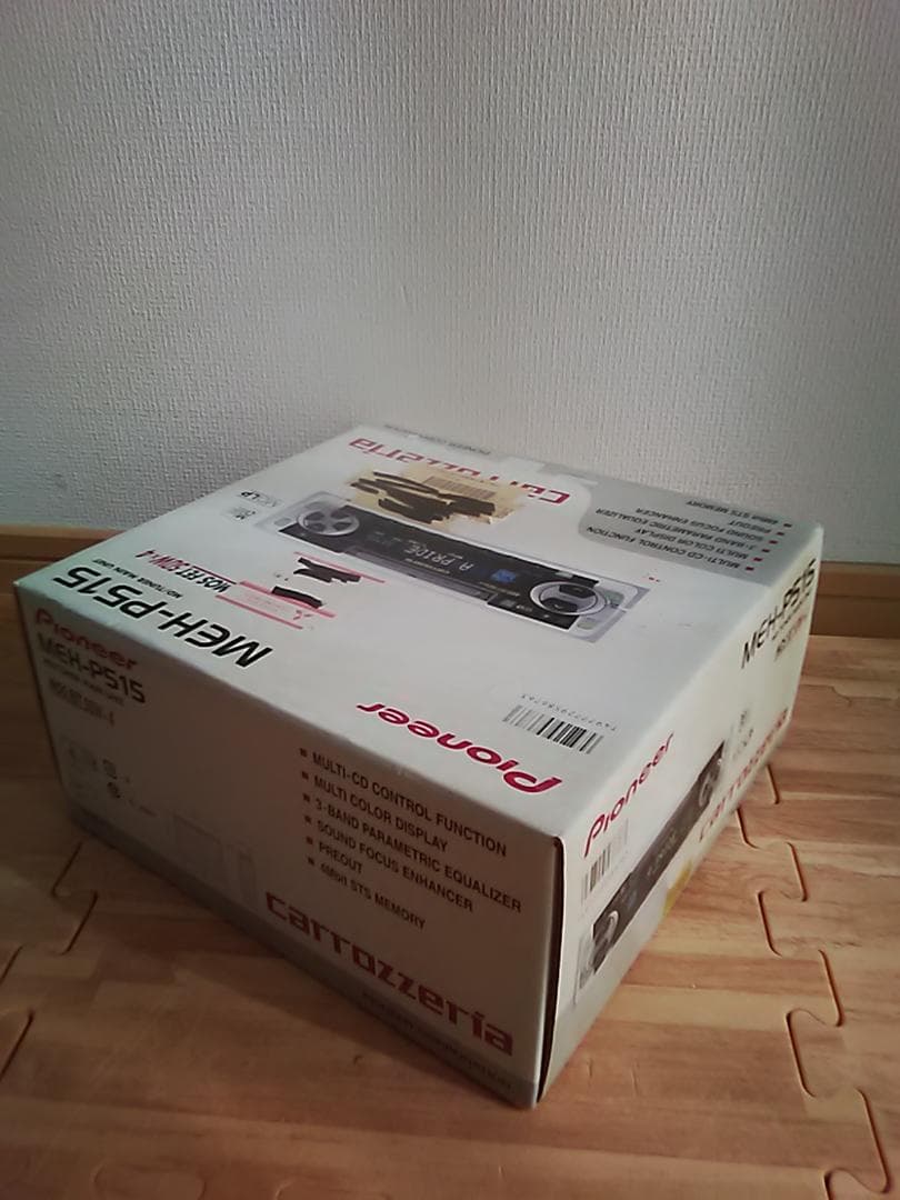 未使用Pioneer MD・チューナ　MEH-P515　 50W×4ch　日本