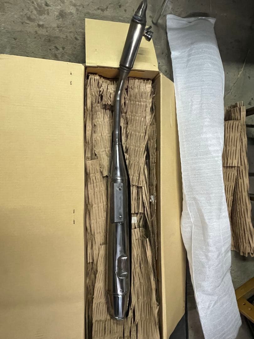 C125 スーパーカブ　純正マフラー　JA71 マットアクシスグレーメタリック