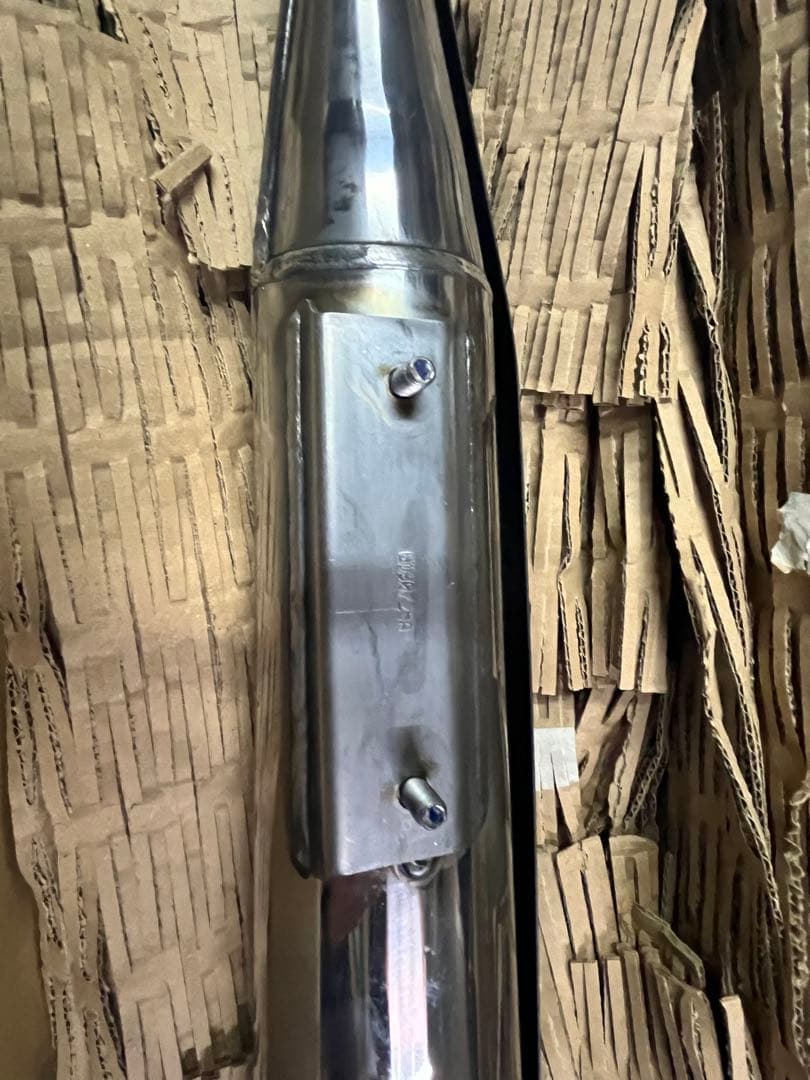 C125 スーパーカブ　純正マフラー　JA71 マットアクシスグレーメタリック