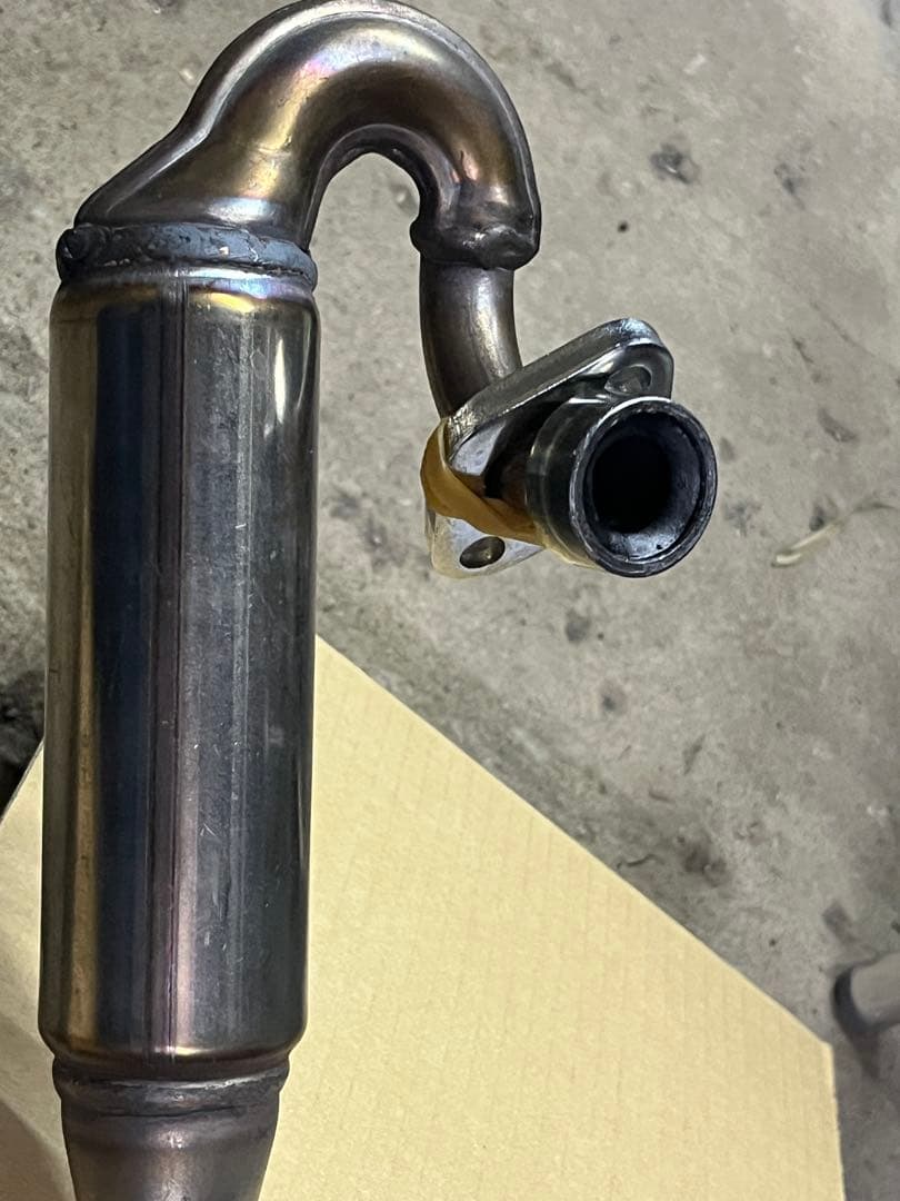 C125 スーパーカブ　純正マフラー　JA71 マットアクシスグレーメタリック