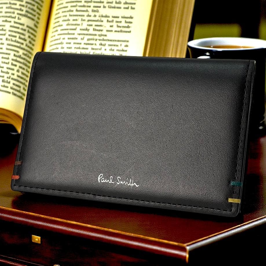 Paul Smith ポールスミス レザー 名刺入れ/カードケース ブラック