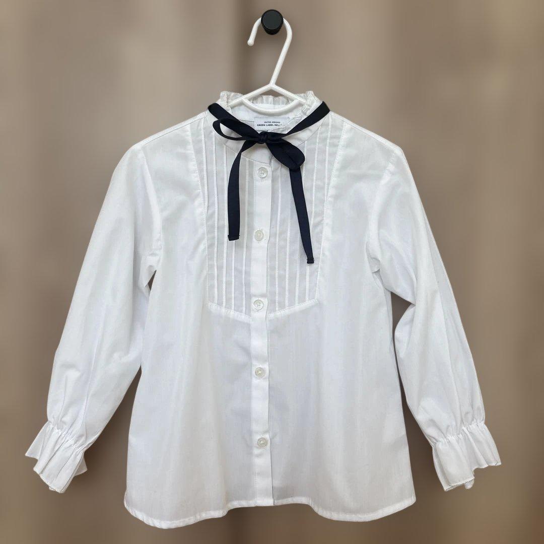 110 グリーンレーベル　入学式　フォーマル　３点セット　女の子　ワンピース