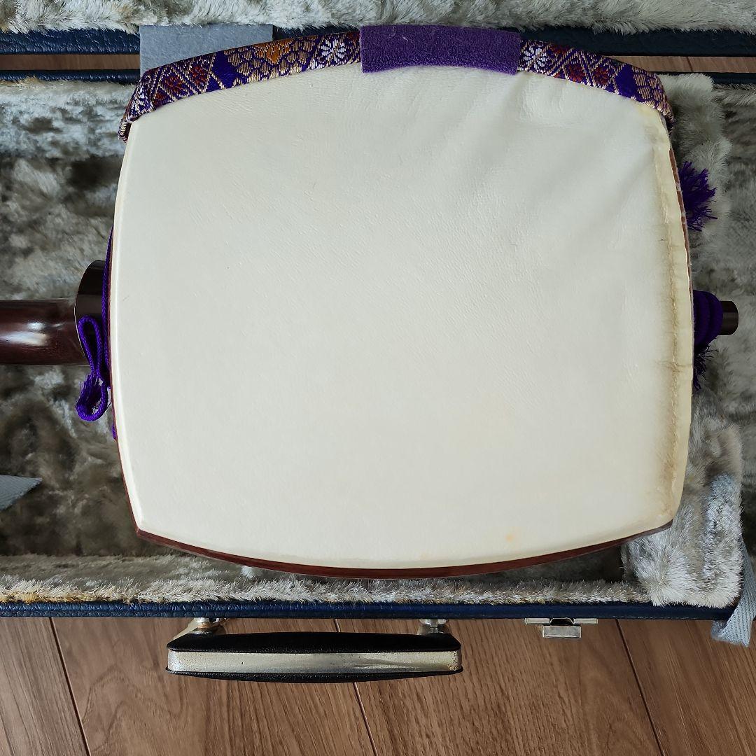 【中古】津軽三味線 ハードケース付き