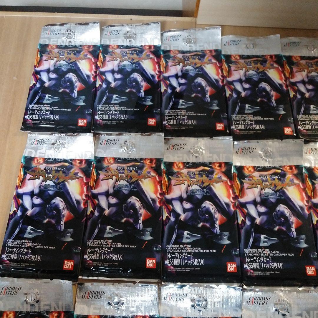 カードダスマスターズ 新世紀エヴァンゲリオン 最後のシ者 【未開封】パック×27