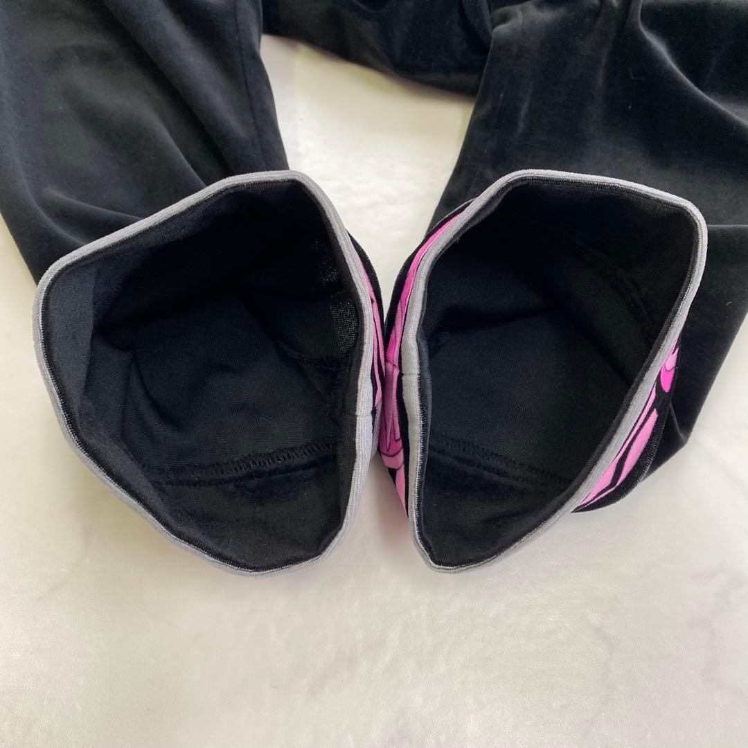 美品★LEONARD 膝丈ワンピース 5分袖 カンカン素材 ベロア 38