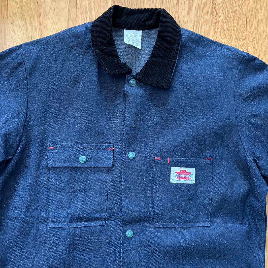 デッドストック 80s カバーオール CABOOSE アメリカ製 カブース