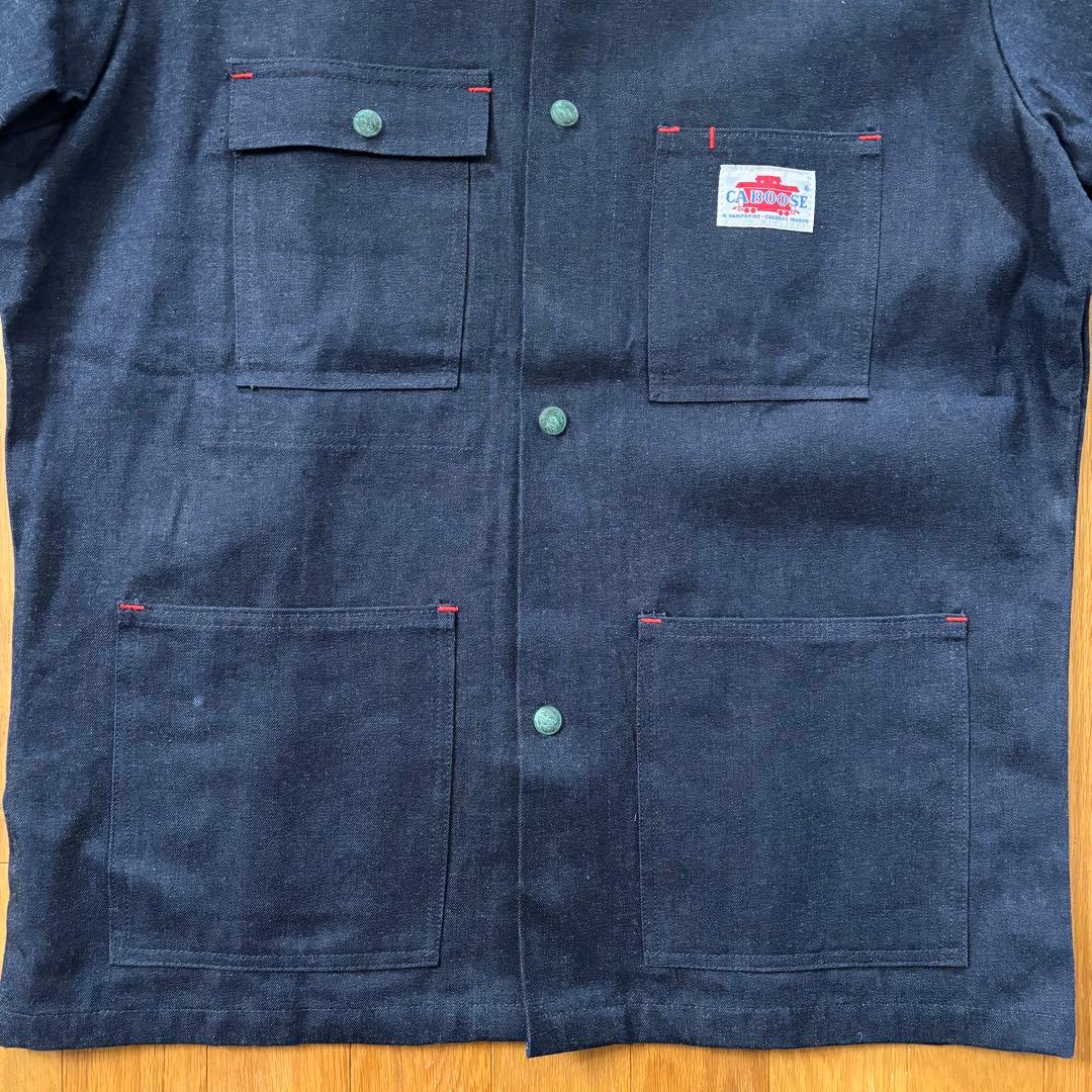 デッドストック 80s カバーオール CABOOSE アメリカ製 カブース