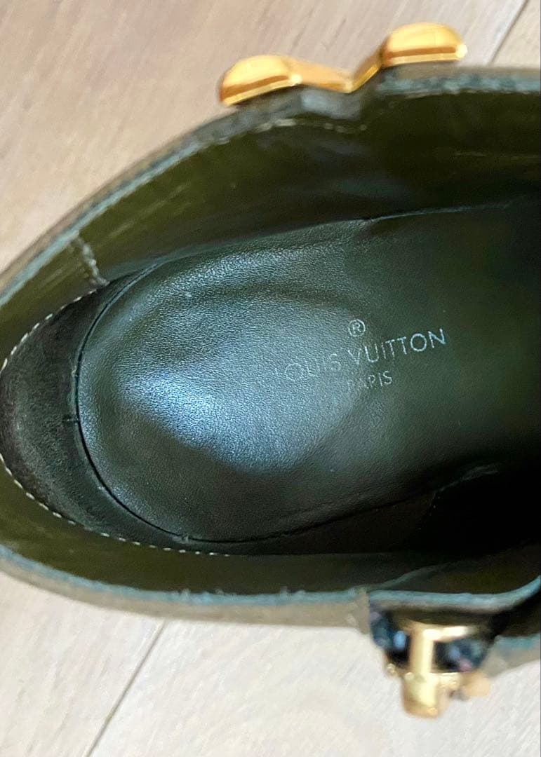 ヴィトンショートブーツ　ハートブレーカーライン　スエード