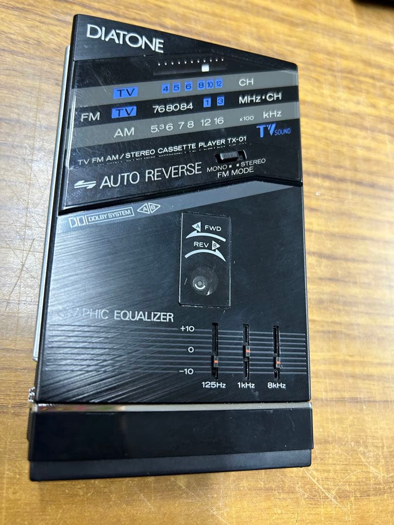 【動作品】 極美品　三菱 DIATONE TX-01 ステレオカセットプレーヤー