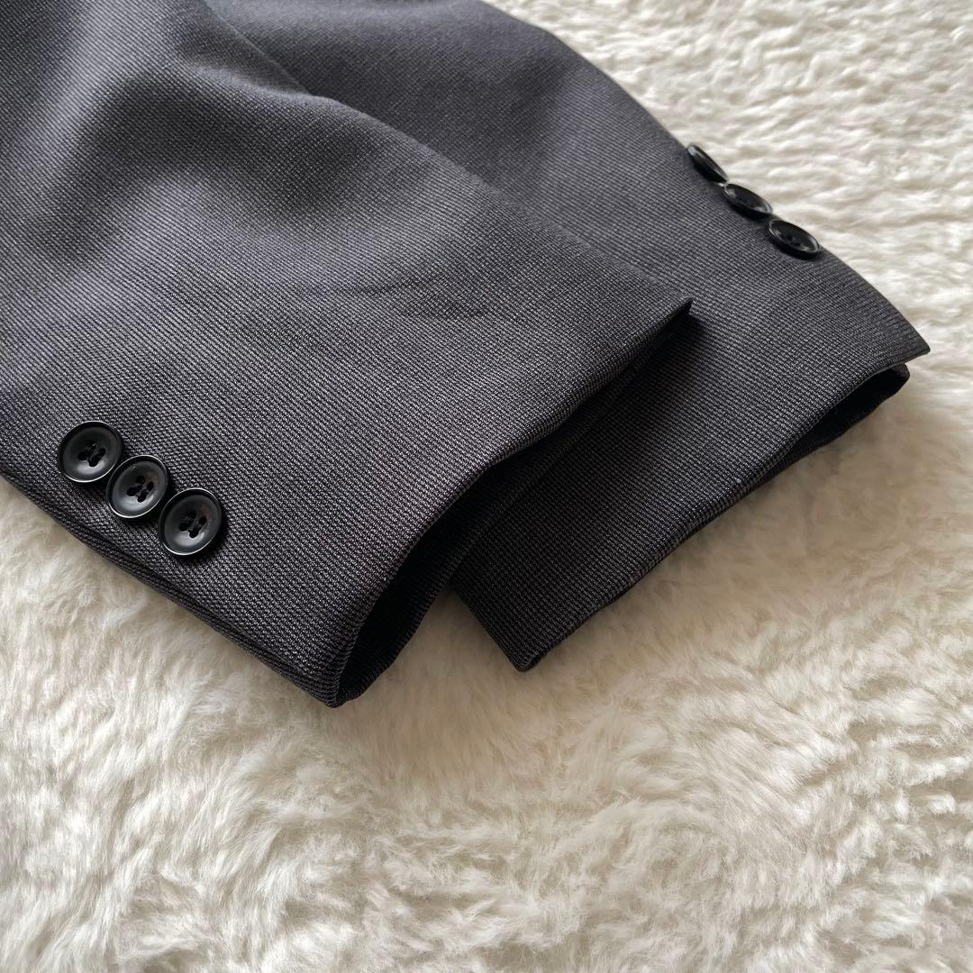 美品✨スーツセレクト　3ピース　セットアップ　4S ストレッチ　グレー　Y4