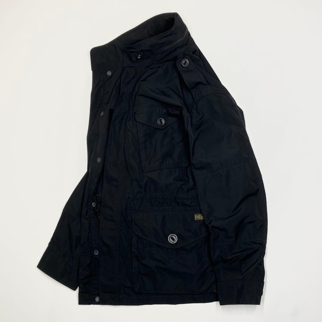 【ほぼ新品】ラルフローレン M-65 フィールドジャケット L ミリタリー 黒